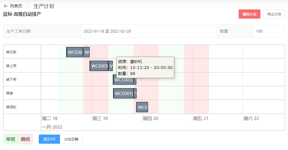 生产管理系统MES